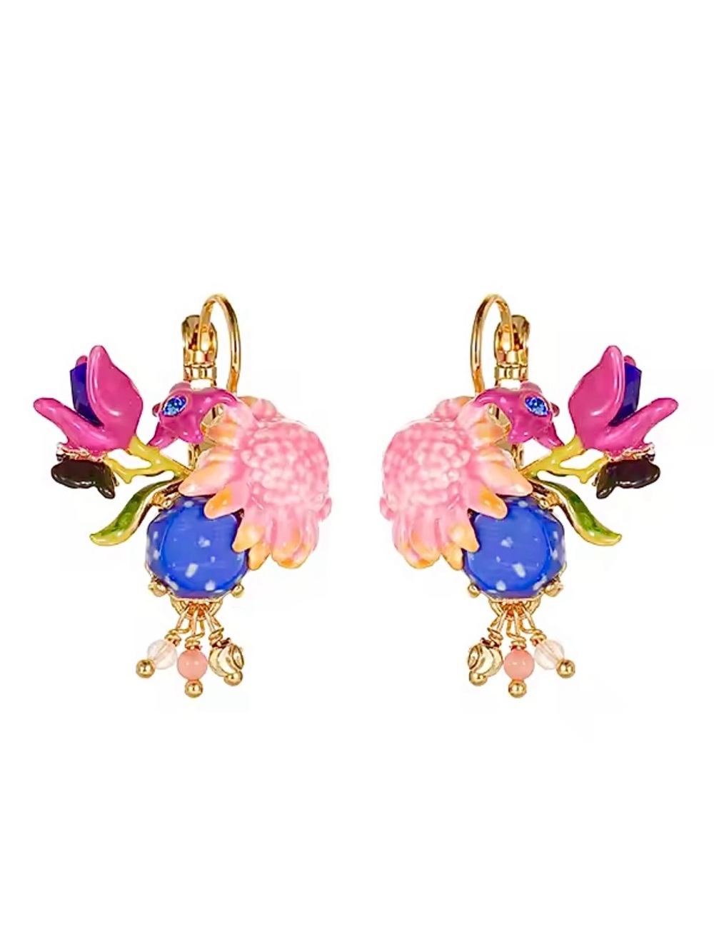 Les Néréides Flower Earrings